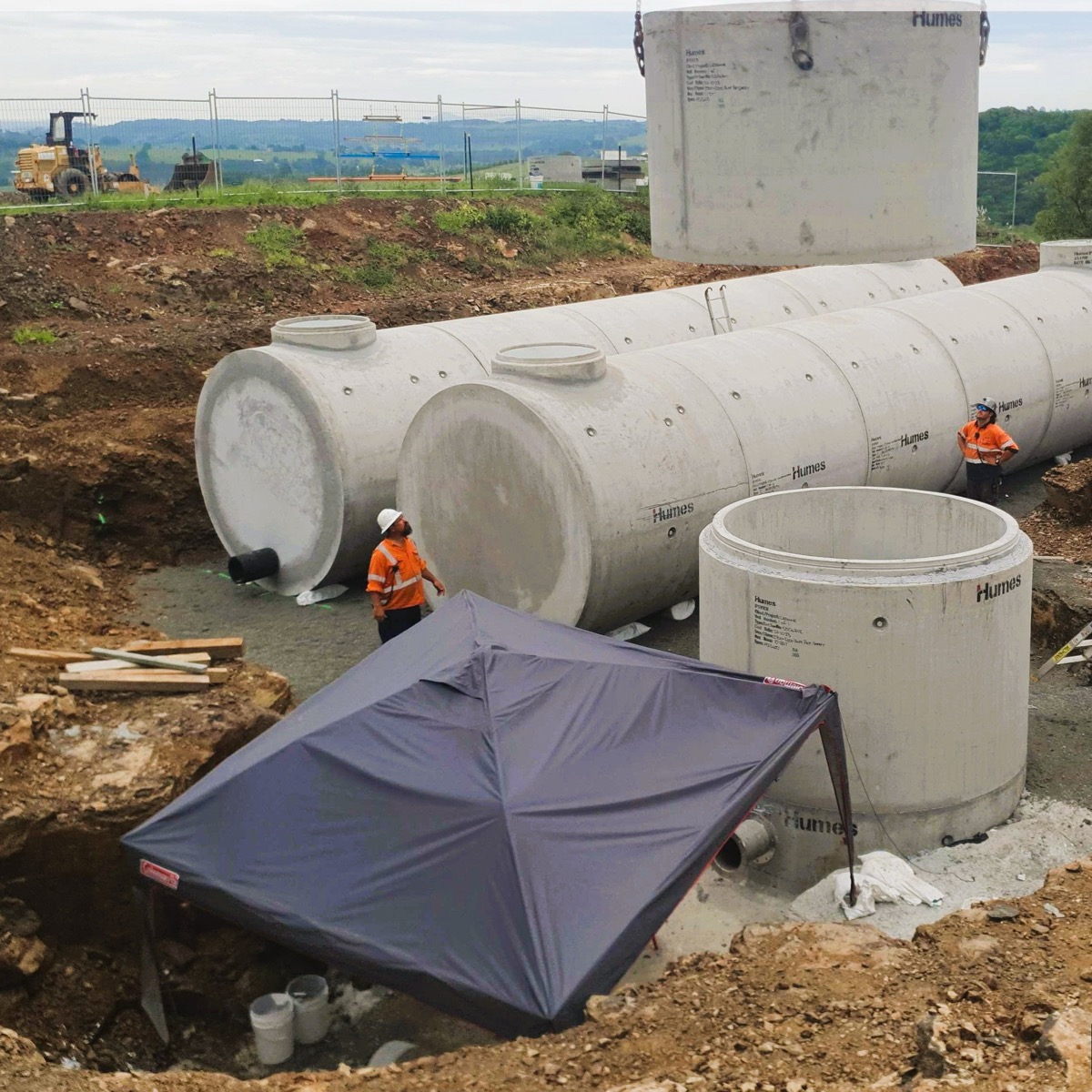 Pineapple Road Sewerage Scheme, Goonellabah NSW